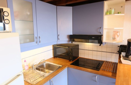 Banyuls-sur-Mer Apartment | Facing the sea T2 + mezzanine, terrace, enclosed parking, quiet, cleaning included