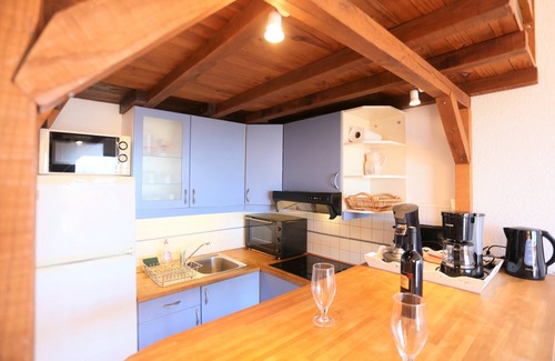 Banyuls-sur-Mer Apartment | Facing the sea T2 + mezzanine, terrace, enclosed parking, quiet, cleaning included