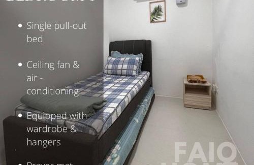 Pusat Komersil Lee Ling Apartment | Faiq Homestay