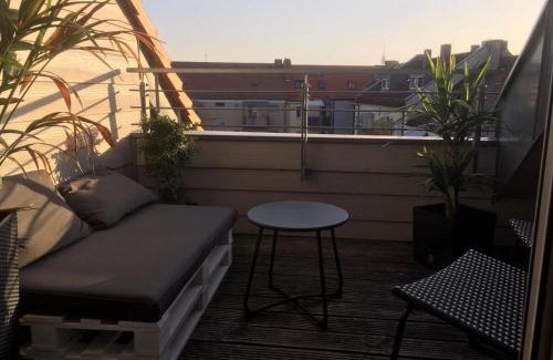 Mitte Apartment | Fair Messe Rooftop Loft in Nürnberg