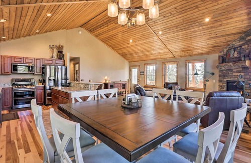 Valley of the Sun Cabin | Fairplay Cabin w/Wraparound Deck & Mountain Views