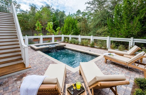 Forest District House | Fall Availability! Sea Haven - Private Heated Pool and Spa! Forest District! Low-Speed Vehicle!