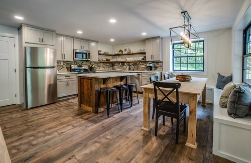 Penn Yan House | Fall Brook: Modern, woodsy home beside waterfalls and hiking trails