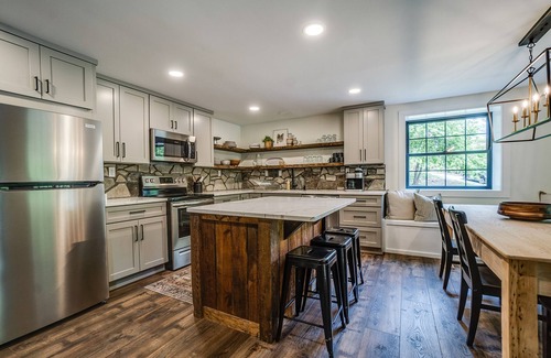 Penn Yan House | Fall Brook: Modern, woodsy home beside waterfalls and hiking trails