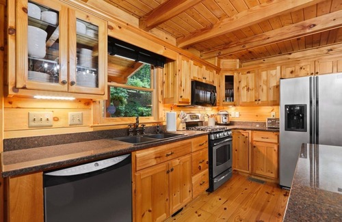 Banner Elk Cabin | Fall Escape*Mystic Glow Jungle*KidsSafari*Pets*Fire pit*Hot tub*Luxe Amenities