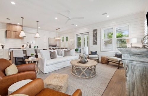 Gulfview Heights House | Fall Getaways Available! Private Pool! 4 Adult Bikes! 30A Beaches! Outdoor Fireplace!