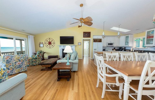 Pine Knoll Shores House | Fall is Beach Time: Sunny, Warm Ocean, Great Fishing! WiFi to ‘Work’ IF You Must
