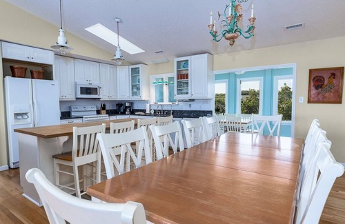Pine Knoll Shores House | Fall is Beach Time: Sunny, Warm Ocean, Great Fishing! WiFi to ‘Work’ IF You Must