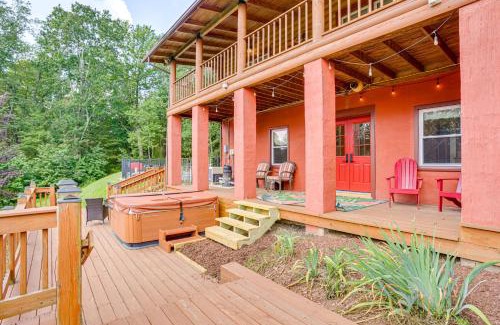 Crellin House | Fall Leaves, Jacuzzi and Games Maryland Mtn Retreat