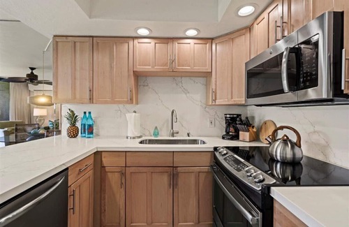 Honokowai Apartment | Fall Sale - Ground Floor- Just Renovated, AC & 20 steps to the Ocean