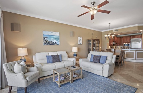 Crystal Beach Condo | Fall Stays Available! Villa Coyaba 104 ~ Luxury Gulf Front First Floor! Beach Chair Service!