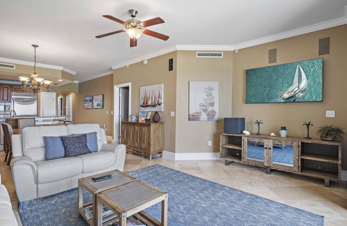 Crystal Beach Condo | Fall Stays Available! Villa Coyaba 104 ~ Luxury Gulf Front First Floor! Beach Chair Service!