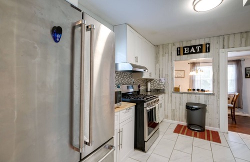 West Falls Church House | Falls Church Home w/Fenced Backyard!