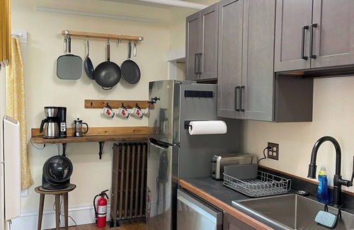 Ellsworth Apartment | Falls Farmstead 1865 Ellis House Apt 3 Comfy Homebase for Exploring Downeast ME