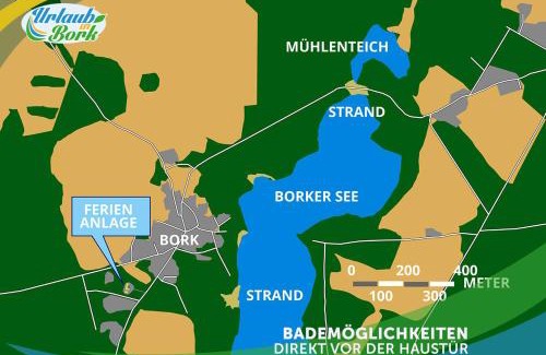 Bork Apartment | Familien-Suite-im-Wald-am-See