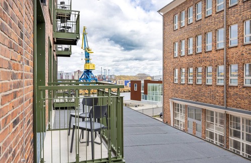 Wismar Apartment | Familienfreundliches Apartment für 5 Personen in Erstklassiger Lage am Hafen