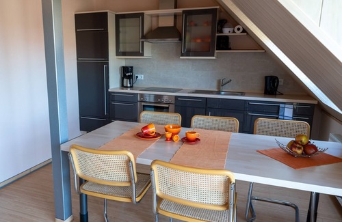 Muritz Condo | Family apartment with Müritz view, 5 minutes to the city center
