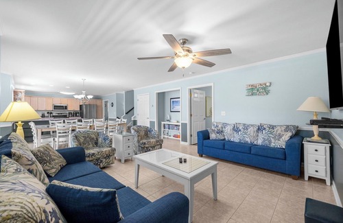 Crescent Beach House | Family Beach House-Owner Managed, Saltwater Pool, Elevator, Game Room, Golf Cart