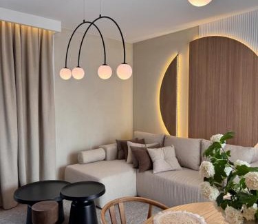 Nowy Port Apartment | Family & Business Sauna Apartments Baltic Horizon No 1 PREMIUM SPA - 3 Bedroom with Private Sauna, Jacuzzi, Rooftop Gym & Panoramic Terrace, Balcony, Underground Garage