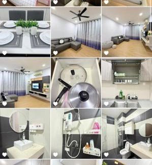 Setia Tropika Apartment | Family & Business Welcome 1-7pax at D Secret Garden-Johor Bahru Town-Mid Valley-Paradigm Mall-UTM-Dato Onn