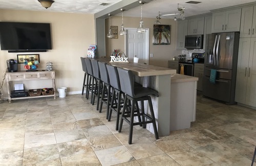 Daytona Beach House | Family Friendly! 3 bedroom/2 bath remodeled with ocean views and heated pool