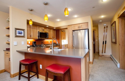 Steamboat Springs Condo | Family-friendly getaway w/creekside view & BBQ plus shared pool - near gondola