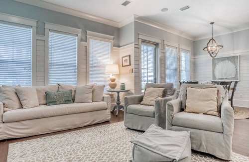 WaterSound West Beach House | Family-friendly home with screened-In lanai, shared pool, and beach access