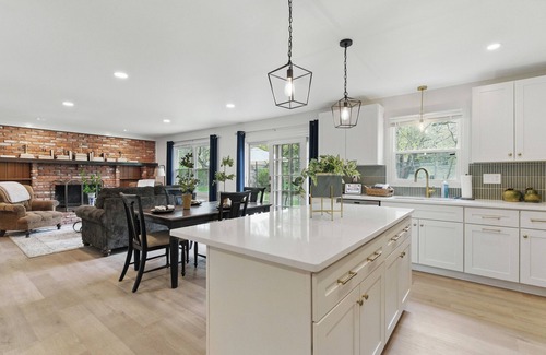 Overland Park House | Family-Friendly 4BR w/Game Room, Patio + Firepit