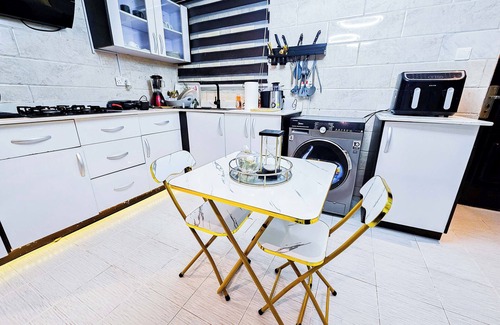 Ikoyi Apartment | Family friendly apartment with game room and deck. Very homey