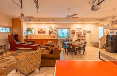 Pocono Lake House | Family friendly home away from home. Indoor hot tub. Fire pit. Game room.