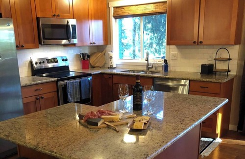 North City House | Family Friendly Retreat with Hot Tub & Fenced Yard