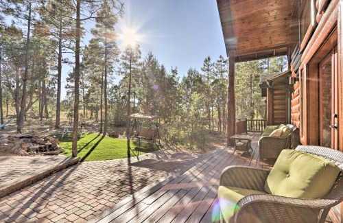 Torreon House | Family-Friendly Show Low Cabin with Deck and Game Room
