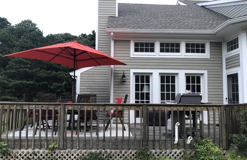 Tisbury House | Family Friendly Townhouse with Central Air and Private Deck (No Pets Allowed)