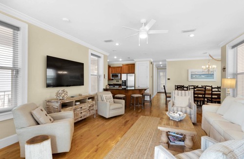 Seacrest Beach House | Family friendly beach home in Seacrest Beach/2 Living Areas/Resort style Lagoon Pool/Sleeps 14/WiFi!