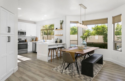 Paradise Valley Village House | Family/Game Room: Kierland Stylish 8 beds Retreat, Heated Pool, Hot Tub, Fire-pit