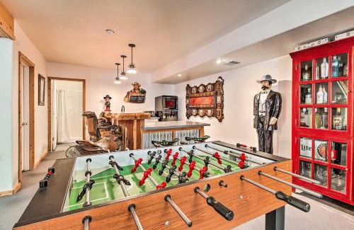 Heber House | Family Game Room Spacious Overgaard Cabin