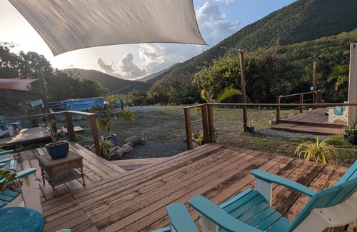 Estate Mandal RV Rental | Family Glamping Site with AC