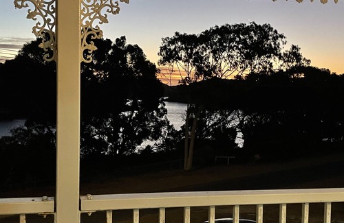 Guilderton House | Family Holiday Home, River views and access, five minutes from beach.