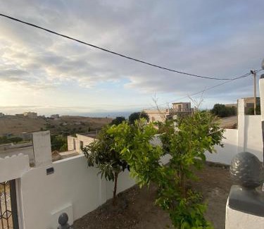 Ksar es Seghir House | Family home - Large terrace 10 min from the beach