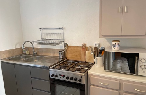 Douarnenez House | Family home, sea view, garden with trees