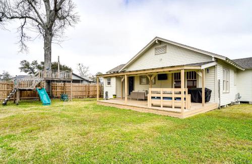 Lake Charles House | Family Home with Deck and Yard in Lake Charles