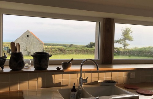 Saint-Germain-des-Vaux Other | Family house with land and sea view (180°), typical of the Cotentin peninsula