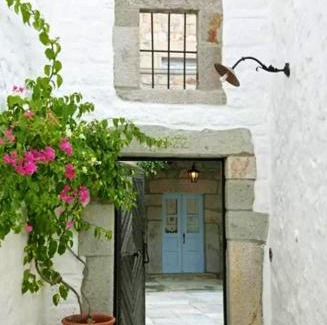 Chora House | Family House with Sea View in Patmos + Terrace