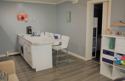 Alpena Apartment | Family owned vacation suite conveniently located across from Lake Huron beach.