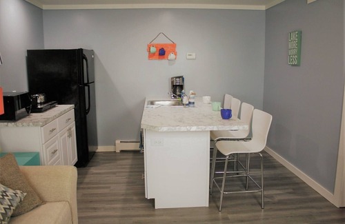 Alpena Apartment | Family owned vacation suite conveniently located across from Lake Huron beach.