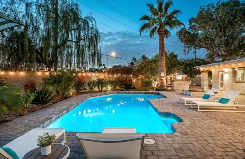 Paradise Valley Village House | Family Pool House Oasis with Game Room