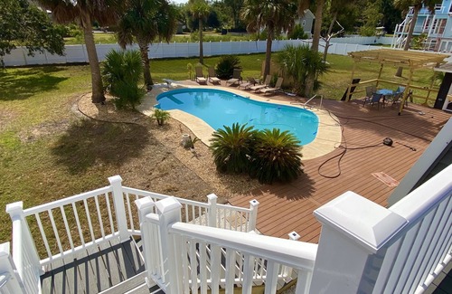 St. Marys House | Family Reunion Estate for 23 with pool and incredible island views.