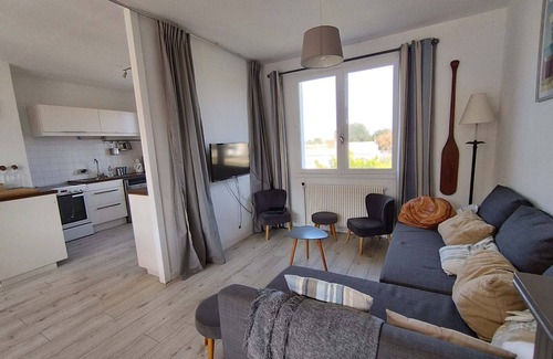 Le Grand-Village-Plage House | Family Villa Near Surf Beach with Garden & Terrace in Grand Village Plage