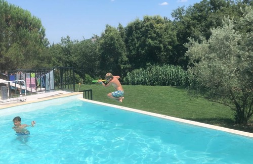 Maureillas-Las-Illas Villa | Family Villa w Private Swimming Pool & Tennis Court Near Ceret - Sleeps 6 To 12