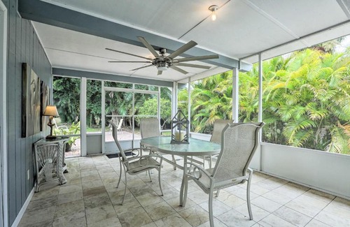 Punta Gorda House | Fantastic Home with Fire Pit about 1 Mi to River!